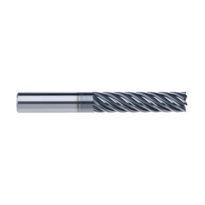 Picture of IMCO 66072 DIA 1/2 SH 0.50 LOC 2.1250 OAL 4.00 End Mill Standard Flute Standard Helix Carbide AlCrN Single End Square Sharp enDURO Mill