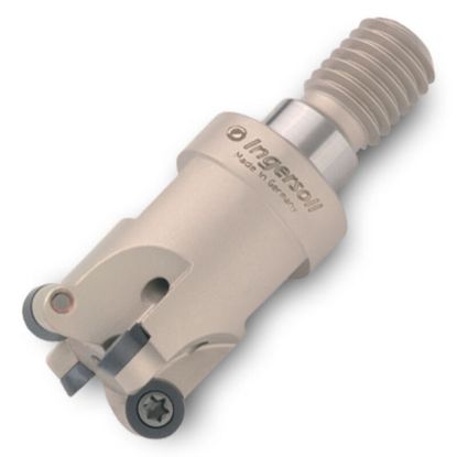 Picture of INGERSOLL 15B1K032043X8R00 Milling Cutter Button Cutter 1.260 Screw M16 2 Flute Coolant 0.315 Max DOC