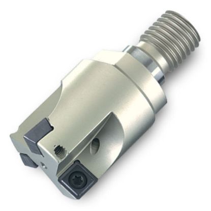 Picture of INGERSOLL DHU-12015X8R01 Milling Cutter 1.250 Screw M16 3 Flute Coolant 0.34 Max DOC