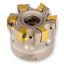 Picture of INGERSOLL TJ6Q-30R01 Milling Cutter 90.0° 3.000 Shell Arbor 1.0000 7 Flute Coolant 0.43 Max DOC 1.750 OAL