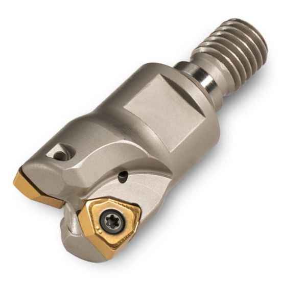 Picture of INGERSOLL 1DJ1F-12017X8R01 Milling Cutter 90.0° 1.250 Screw M16 3 Flute Coolant 0.244 Max DOC
