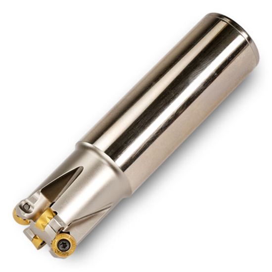 Picture of INGERSOLL 15B1B-1202781R01 Milling Cutter Button Cutter 1.250 Cylindrical 1.2500 3 Flute Coolant 0.236 Max DOC 5.000 OAL