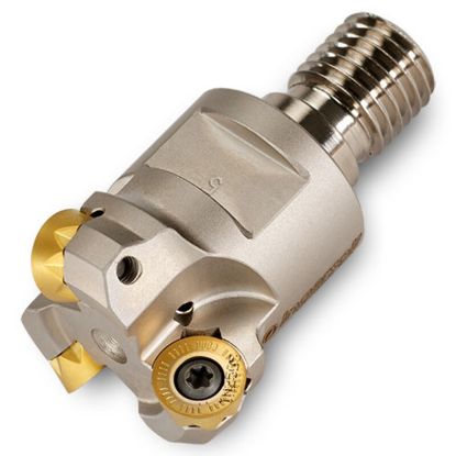 Picture of INGERSOLL 15B1B-15015X8R01 Milling Cutter Button Cutter 1.500 Screw M16 3 Flute Coolant 0.2362 Max DOC