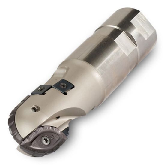 Picture of INGERSOLL 2BW3Y-20070E4R01 Milling Cutter 2.000 Weldon 2.0000 2 Flute Coolant 2.7 Max DOC 11.00 OAL