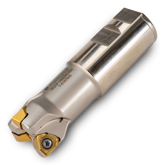 Picture of INGERSOLL 1DJ1P-1202281R01 Milling Cutter 90.0° 1.250 Cylindrical 1.2500 2 Flute Coolant 0.362 Max DOC 4.500 OAL