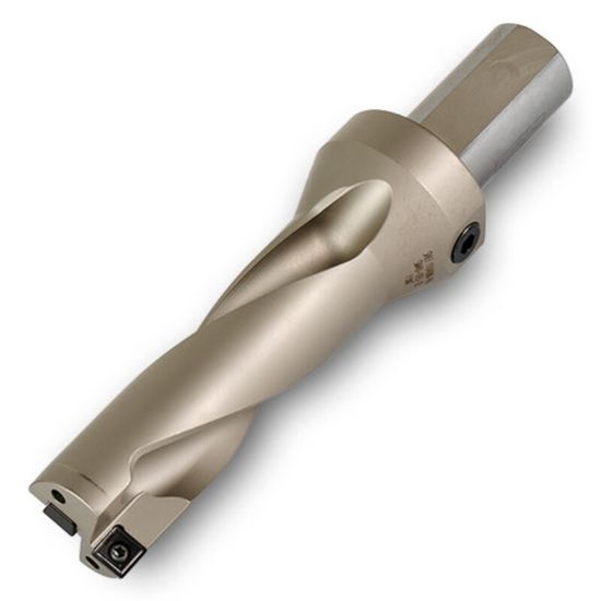 Picture of INGERSOLL QF0413124N6R01 1.625 (41.28 mm) Flat Bottom Square Insert Indexable Drill - 3:1|L:D Ratio - 3:1|