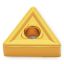 Picture of INGERSOLL TNMG654 TT8135 Turning Insert Triangle TiCN + Al2O3 + TiN 0.063 Corner Radius