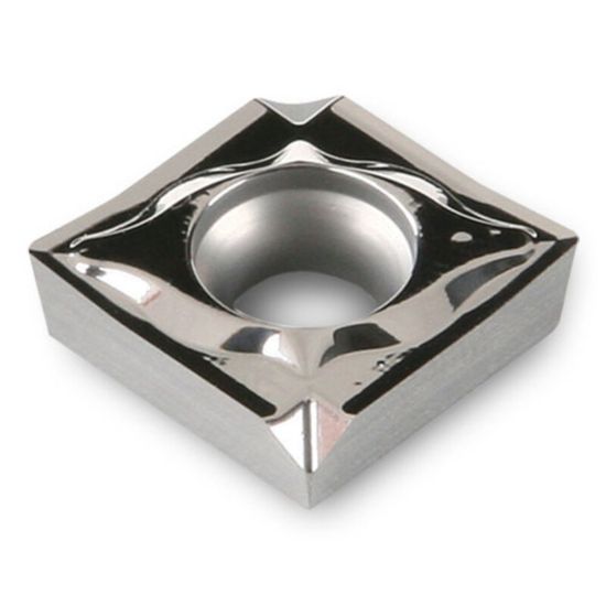 Picture of INGERSOLL XCGT070304TA K10 Turning Insert 83.5° TiN + TiCN + TiC + Al2O3 + TiN 0.016 Corner Radius