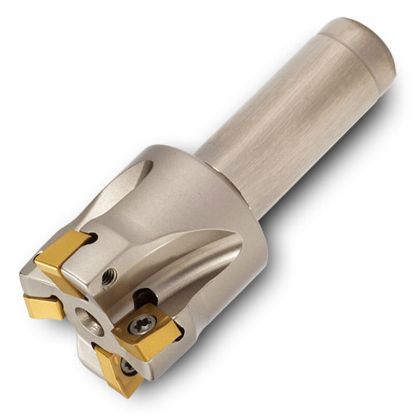 Picture of INGERSOLL 1TJ1C-0700777R01 Milling Cutter 90.0°, Back Draft 0.750 Cylindrical 0.3750 4 Flute 0.18 Max DOC 1.750 OAL