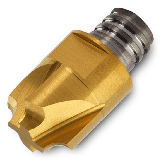 Picture of INGERSOLL 47R-3505T6RA06 IN2505 DIA 0.357 SH T06 LOC 0.2340 Corner Rounder ,Replacable Head Carbide TiAIN + TiN Single End Corner Rounder 0.0620 1.57MM CHIPSURFER