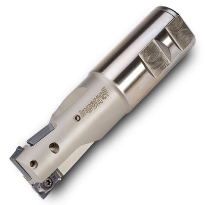 Picture of INGERSOLL 12S1B-1502781R01 Milling Cutter 90.0°, Drill Mill 1.500 Weldon 1.2500 1 Flute Coolant 1.12 Max DOC 5.000 OAL