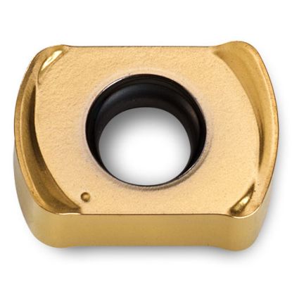 Picture of INGERSOLL UNLU0603M0TR IN2035 Milling Insert Tear Drop 0.060 TiAlN HiFeed Mini Insert