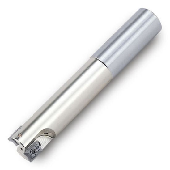 Picture of INGERSOLL 12J1F-0501079R01 Milling Cutter 90.0° 0.500 Cylindrical 0.6250 1 Flute Coolant 0.44 Max DOC 3.000 OAL