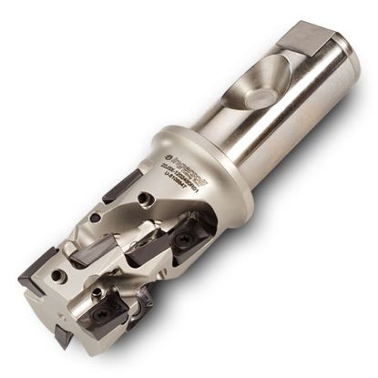 Picture of INGERSOLL 22J3X-1002780R01 Milling Cutter 90.0°, Corn Cob 1.000 Cylindrical 1.0000 2 Flute 2.2 Max DOC 5.000 OAL
