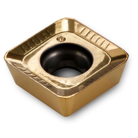 Picture of INGERSOLL SDMS1906MDR-PH IN2505 Milling Insert Square 0.178 TiAIN + TiN GoldQuadF Insert