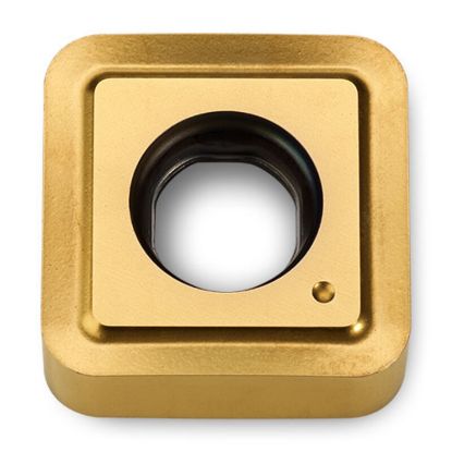Picture of INGERSOLL SNED120420 IN2510 Milling Insert Square 0.078 TiAIN + TiN Quad Plus