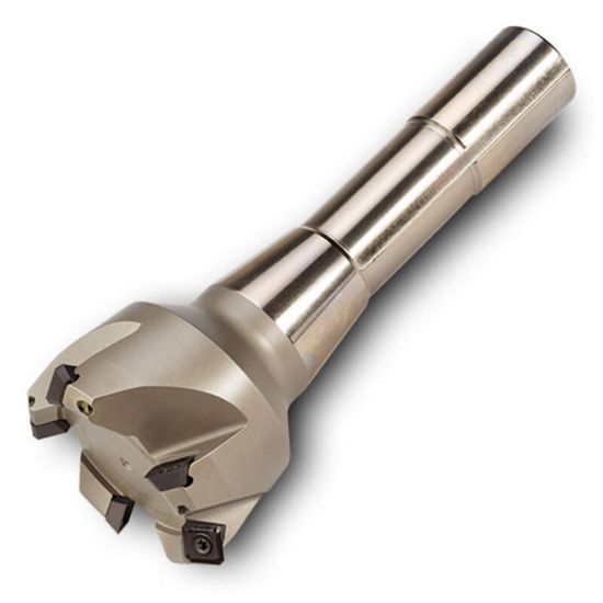 Picture of INGERSOLL 15N1F-2001940R00 Milling Cutter 45.0° 2.000 R8 5 Flute 0.18 Max DOC 5.900 OAL