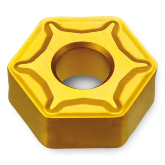 Picture of INGERSOLL HNMG432GU TT8125 Turning Insert Hexagon TiCN + Al2O3 + TiN 0.031 Corner Radius