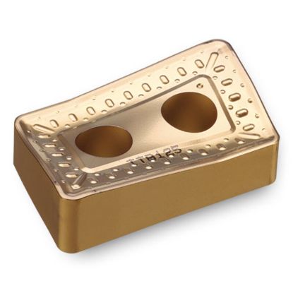 Picture of INGERSOLL LNMM401224R-HX TT8115 Turning Insert Rectangle TiCN + Al2O3 + TiN 0.094 Corner Radius