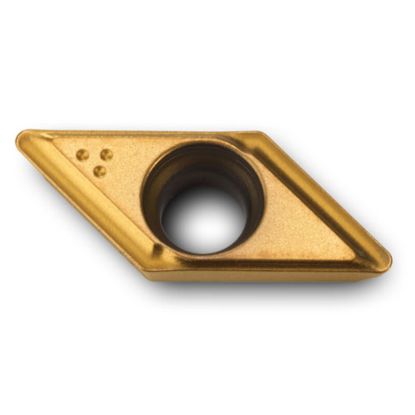 Picture of INGERSOLL KOMT050104R IN2505 Turning Insert 55.0° TiAIN + TiN 0.016 Corner Radius