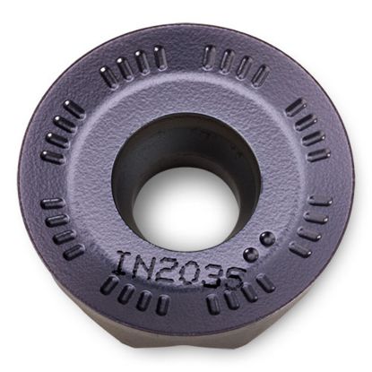 Picture of INGERSOLL RJLT2007MON IN2505 Milling Insert Round 0.394 TiAIN + TiN FormMasterShear Insert