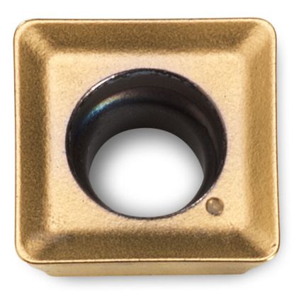 Picture of INGERSOLL SDMT050204N IN2530 Milling Insert Square 0.015 TiAIN + TiN Hiposquad Micro