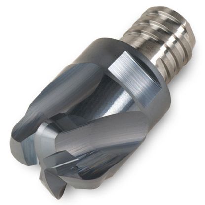 Picture of INGERSOLL 47A-5004T8RA09 IN2006 DIA 1/2 SH T08 LOC 0.50End Mill,Replacable Head Carbide TiAlN Single End High Feed0.1000 2.54MM CHIPSURFER