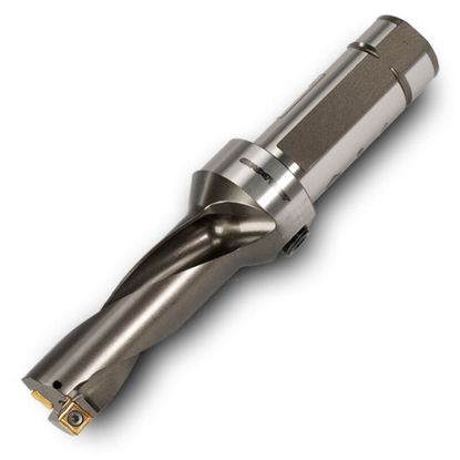Picture of INGERSOLL QR0445178N7R02 1.750 (44.45 mm) Square Insert Indexable Drill s Inch|L:D Ratio - 4:1|For Lathe Use: Brass Coolant Fitting Should Be Ordered Separately|