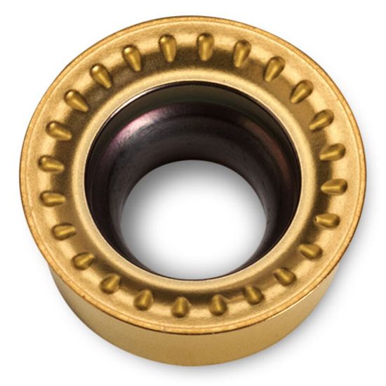 Picture of INGERSOLL RJLT0803MOTN IN7035 Milling Insert Round 0.157 TiCN + Al2O3 + TiN FormMasterShear Insert