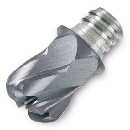 Picture of INGERSOLL 48U-6235TRRB20 IN2005 DIA 5/8 SH T10 LOC 0.3500End Mill,Replacable Head Torus Standard Helix Carbide TiAlN Single End Torus0.2000 5.08MM CHIPSURFER