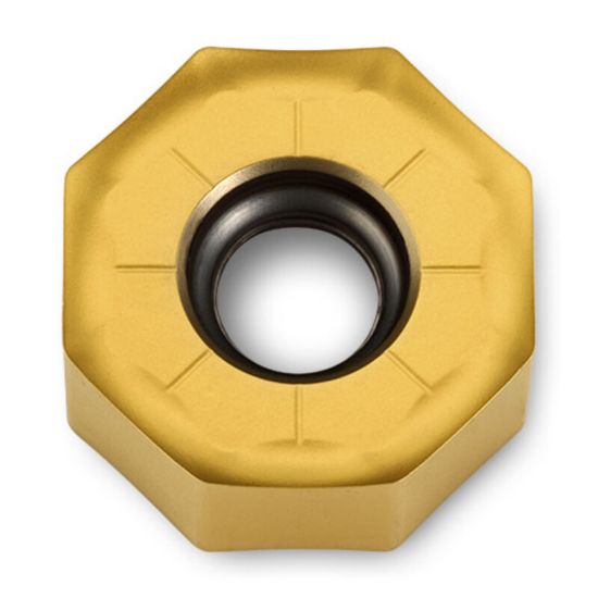 Picture of INGERSOLL ONCU0505ANEN IN2505 Milling Insert Octagonal 0.031 TiAIN + TiN OctoPlus