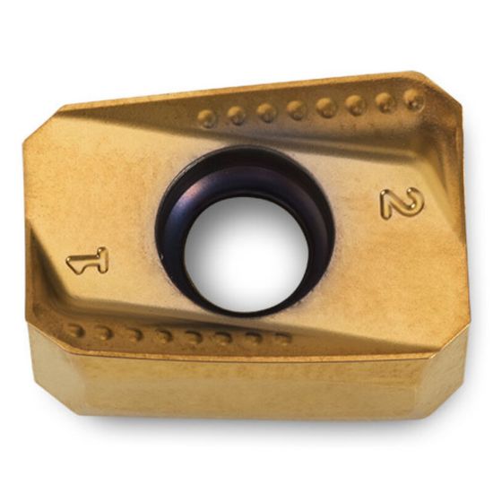 Picture of INGERSOLL ANHU1607ANR IN2510 Milling Insert Paralelagram 0.062 TiAIN + TiN Tetra