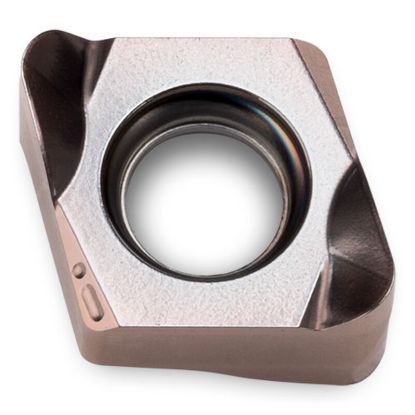 Picture of INGERSOLL MNHU060310R-SW IN2504 Milling Insert Paralelagram 0.039 TiAIN + TiN Tetra Insert Carbide