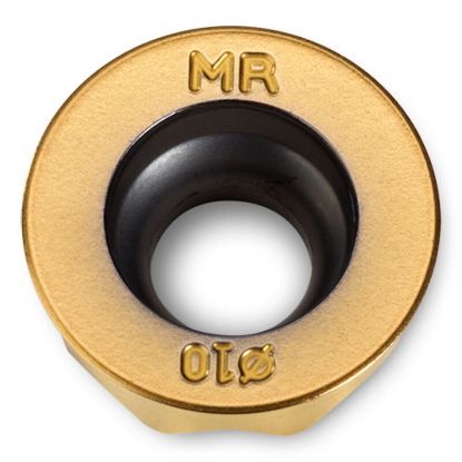 Picture of INGERSOLL RJLT1004MOTN IN2530 Milling Insert Round 0.197 TiAIN + TiN FormMasterShear Insert