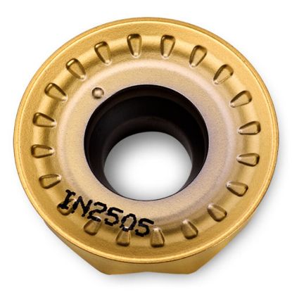 Picture of INGERSOLL RJLT1907MOTN IN2530 Milling Insert Round 0.375 TiAIN + TiN FormMasterShear Insert