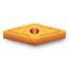 Picture of INGERSOLL VNMG2.531MT TT5100 Turning Insert 35.0° TiCN + Al2O3 + TiN 0.016 Corner Radius