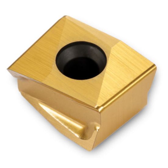Picture of INGERSOLL DFH324L001 IN2530 Milling Insert Rectangle 0.030 TiAIN + TiN GoldMax7