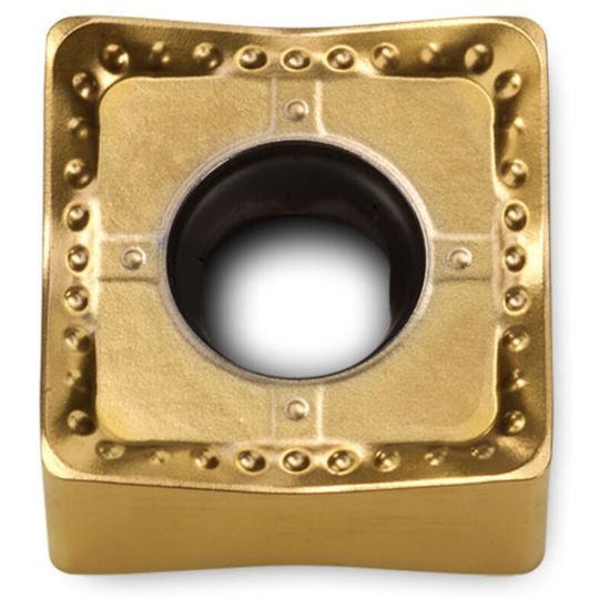 Picture of INGERSOLL SNGU130608TN IN2505 Milling Insert Square 0.031 TiAIN + TiN ISOPlus Insert