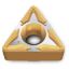 Picture of INGERSOLL TNMG2.532WA TT8115 Turning Insert Triangle TiCN + Al2O3 + TiN 0.031 Corner Radius