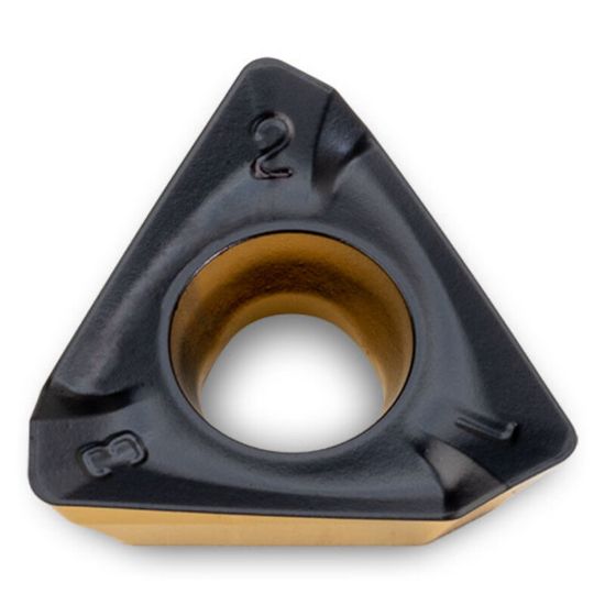 Picture of INGERSOLL THLS100508R IN2510 Milling Insert Triangle 0.031 TiAIN + TiN HiPosTrio Insert