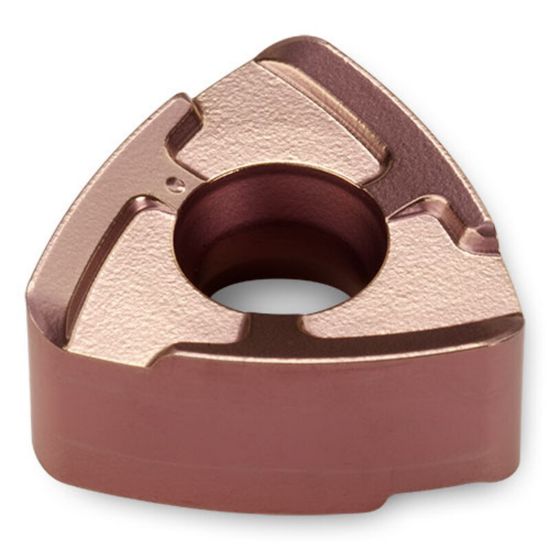 Picture of INGERSOLL UNEU1307R-M IN2530 Milling Insert Trigon 0.071 TiAIN + TiN PowerFeed13+ Insert