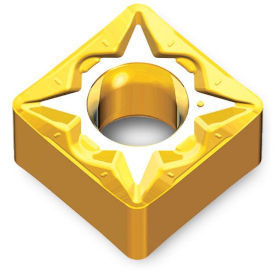 Picture of INGERSOLL SNMG332FM TT5100 Turning Insert Square TiCN + Al2O3 + TiN 0.031 Corner Radius