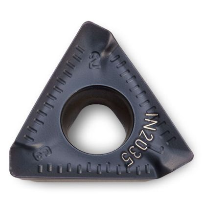 Picture of INGERSOLL THLS130624R-HR IN2035 Milling Insert Triangle 0.094 TiAlN HiPosTrio Insert