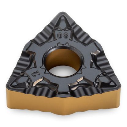 Picture of INGERSOLL WNMG432MLP TT8125B Turning Insert Trigon TiCN + Al2O3 + TiN 0.031 Corner Radius