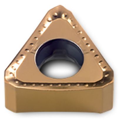 Picture of INGERSOLL TNGU2207PNTN IN2530 Milling Insert Triangle 0.093 TiAIN + TiN ISO