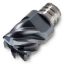 Picture of INGERSOLL 49D-7562TSRD03 IN2005 DIA 3/4 SH T12 LOC 0.7500End Mill,Replacable Head Standard Flute High Helix Carbide TiAlN Single End Corner Radius 0.0310 0.79MM CHIPSURFER
