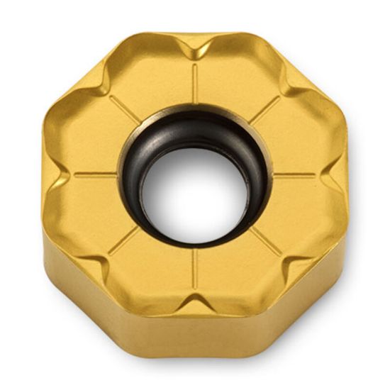 Picture of INGERSOLL ONCU050520TN IN4010 Milling Insert Octagonal 0.078 TiAIN + AlCrO OctoPlus