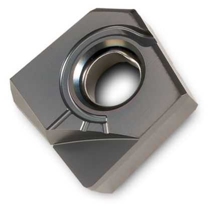 Picture of INGERSOLL GQHG120308R01 IN2504 Milling Insert Back Draft 0.031 TiAIN + TiN FinishBall+ Insert
