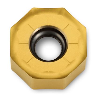 Picture of INGERSOLL ONCU0505ANEN IN2010 Milling Insert Octagonal 0.031 TiAlN OctoPlus