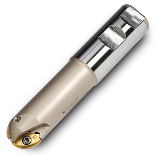 Picture of INGERSOLL 1TW7J-0702084R02 Milling Cutter 0.750 Weldon 0.7500 2 Flute Coolant 0.51 Max DOC 6.000 OAL